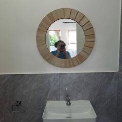 Modern ensuite bathroom guesthouse Bellville South - clean accommodation Cape Town with hot water 24/7 and quality fixtures